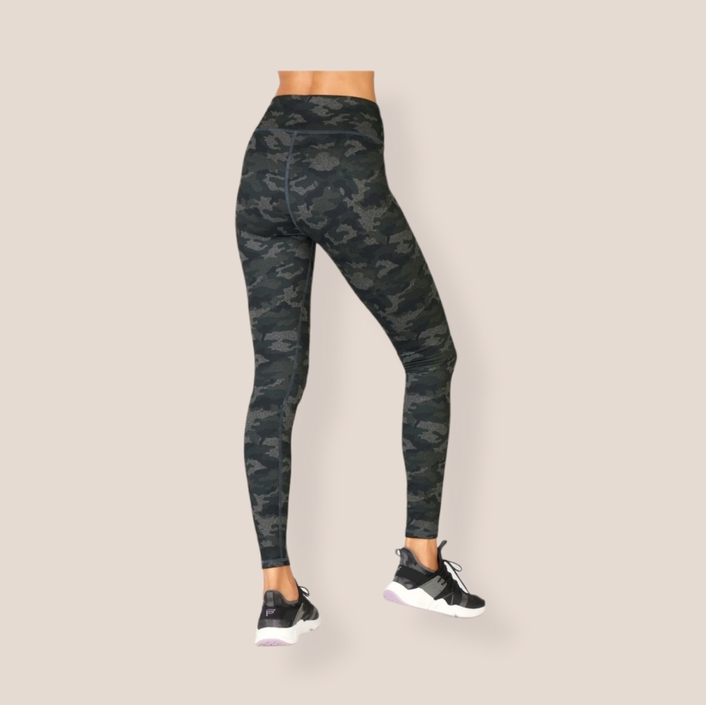 Fabletics Camo Mid-Rise Printed Powerhold Legging… - image 2
